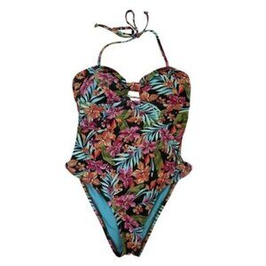 Lucky Brand‎ Women's Swimsuit Vibrant One Piece Tank Size M NWT